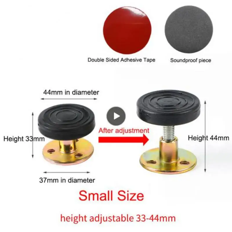 

Stainless Steel Headboard Stoppers Self-adhesive Adjustable Anti-vibration Fixing Screw Home Fixed Tools Thread Bed Frame