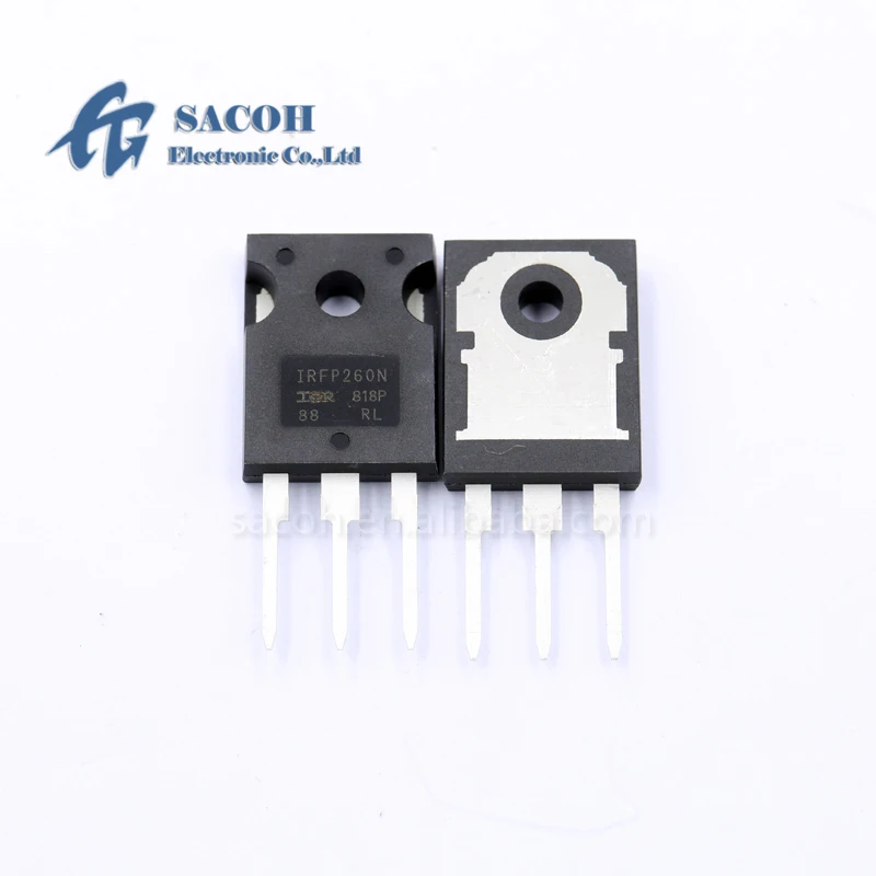 

10Pcs IRFP260N IRFP260NPBF or IRFP260M or IRFP260 TO-247 50A 200V Power MOSFET Transistor