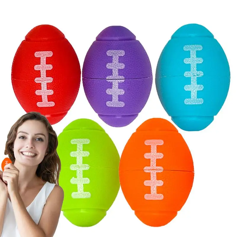 

Finger Touch Spinners 5Pcs Rotatable Finger Footballs For Agility Exercising Goodie Bag Fillers For Birthday Gift Sensory Class