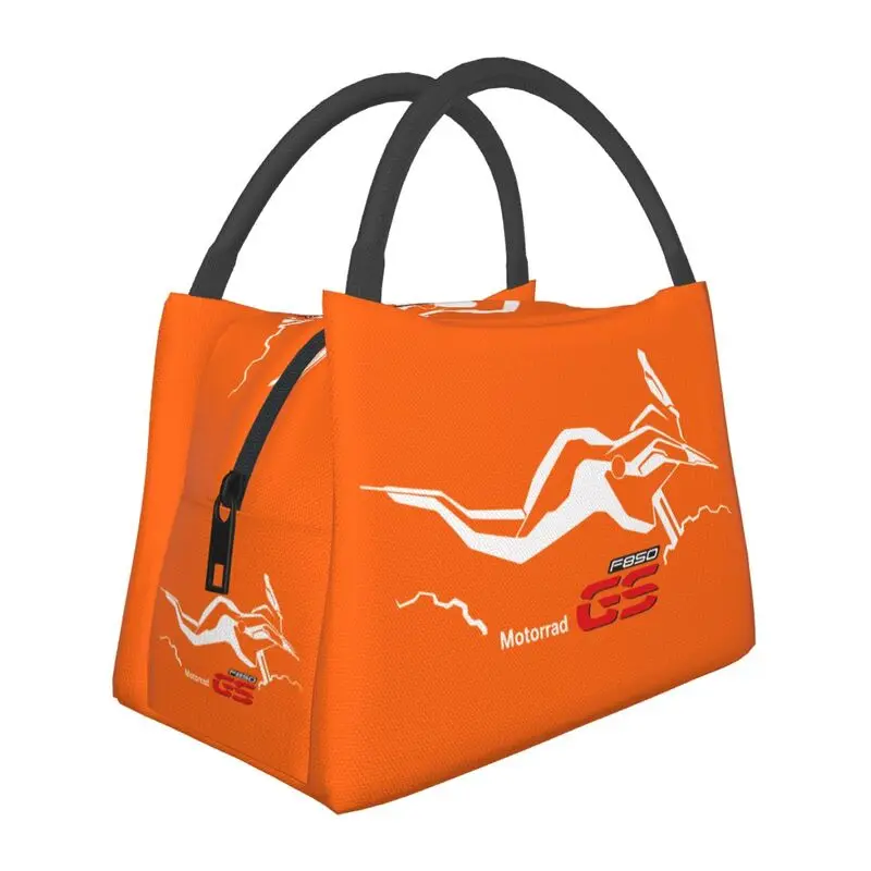 

GS Motorcycle Adventure Insulated Lunch Bag for Camping Travel Motorbike Biker Portable Cooler Thermal Lunch Box Women