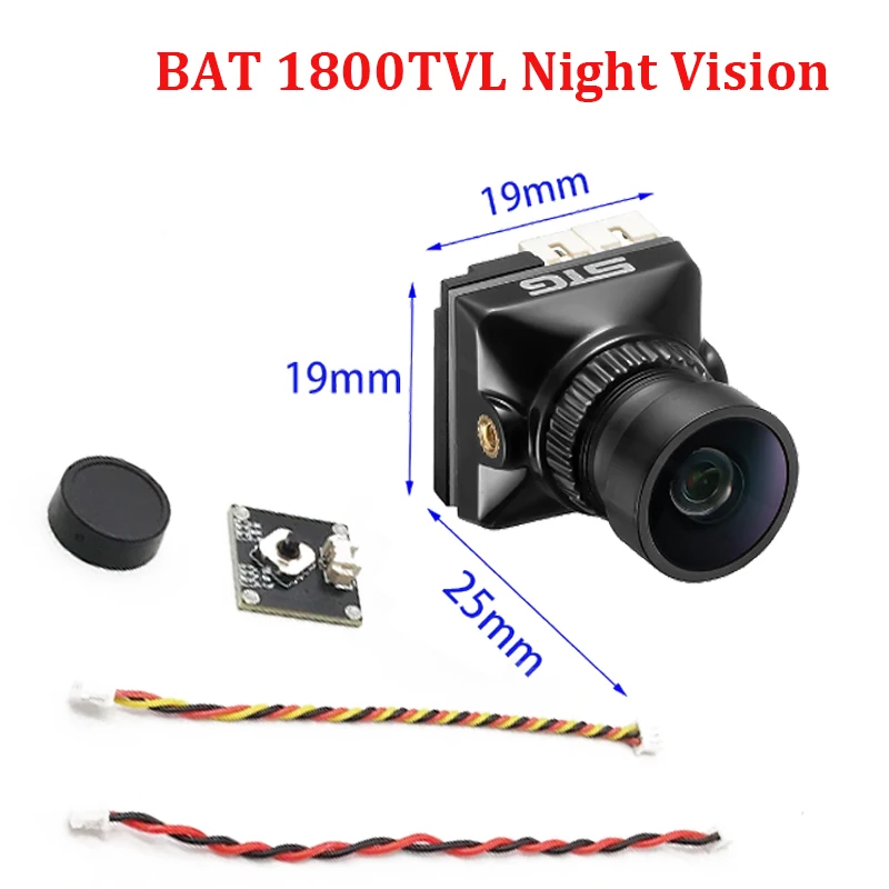 Камера летучей мыши 2 1 ТВЛ ночного видения FPV с объективом 1/2 мм SONY. 8 сенсорная
