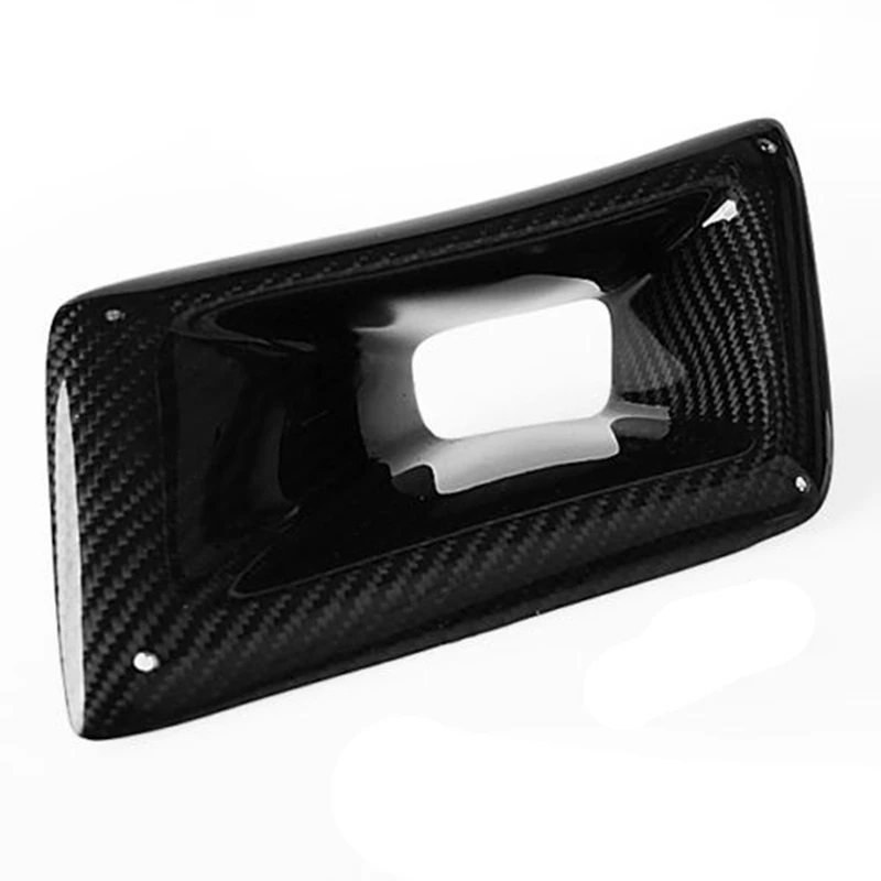 Левая сторона из настоящего углеродного волокна передний бампер автомобиля