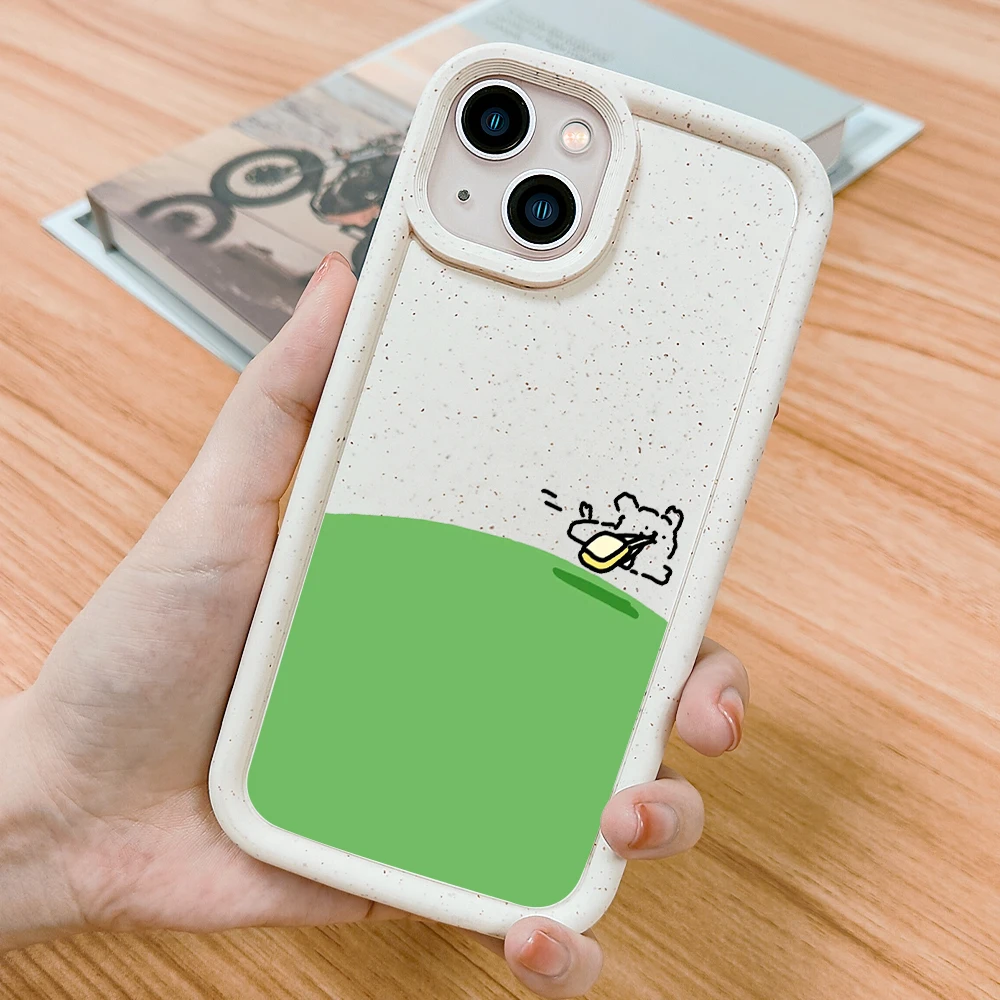 

Luxury Phone Case for IPhone 14 13 12 11 ProMax Plus XR XSMax Shockproof Soft Silicone Cover for IPhone 7 8 SE Cute Dog Fundas