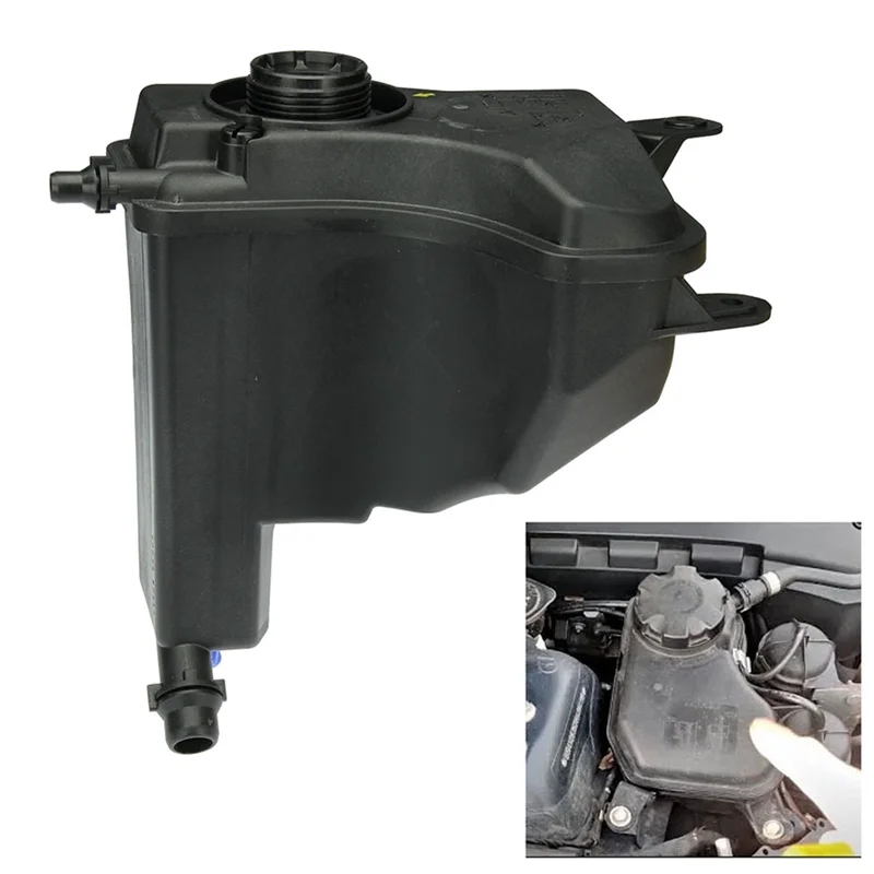

17138570079 17137810592 Car Radiator Coolant Reservoir Expansion Tank with Sensor for-BMW E90 335D 2009-2011 L6 3.0L