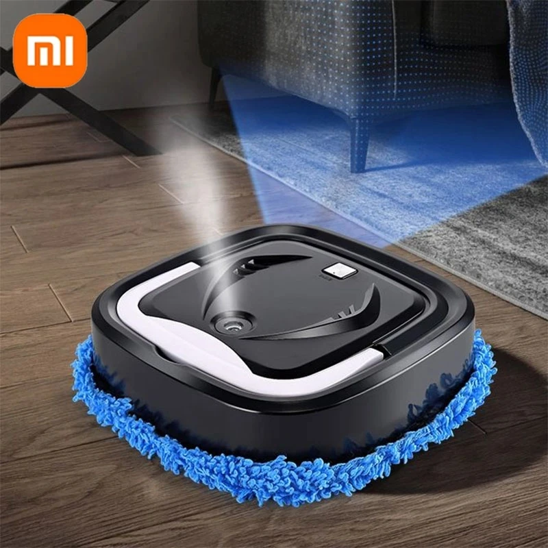 

Xiaomi Smart Sweeping and Mop Robot Vacuum Cleaner Dry and Wet Mopping Rechargeable Robot Home Appliance with Humidifying Spray