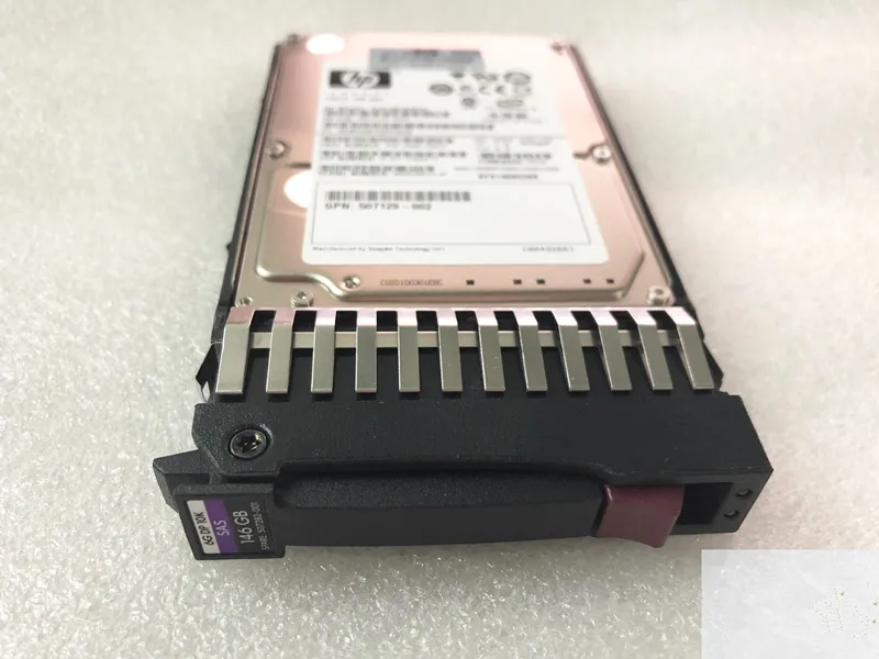 

Жесткий диск HP 507283-001 507119-003 507125-B21 146 Гб 6G 10K SAS 2,5 дюйма