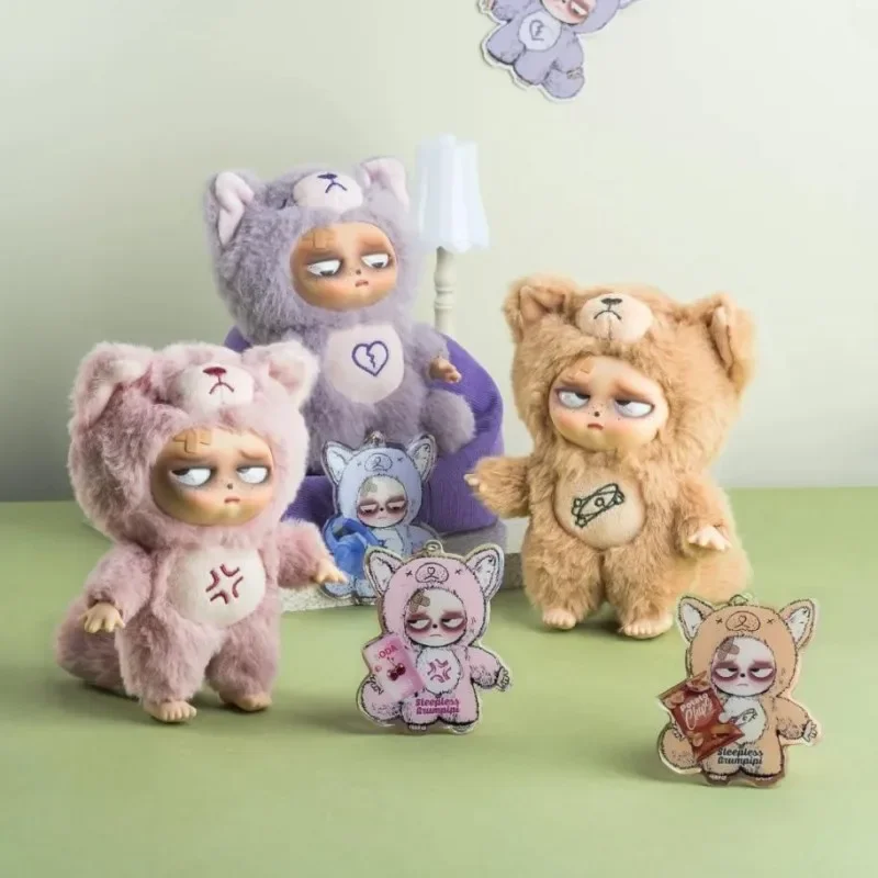 Фото Sleepless Grumpipi Series Mystery Box Виниловая милая кукла Фигурка Kawaii Прекрасные куклы Сумка-сюрприз Подвеска Декор Игрушка Слепая коробка №4