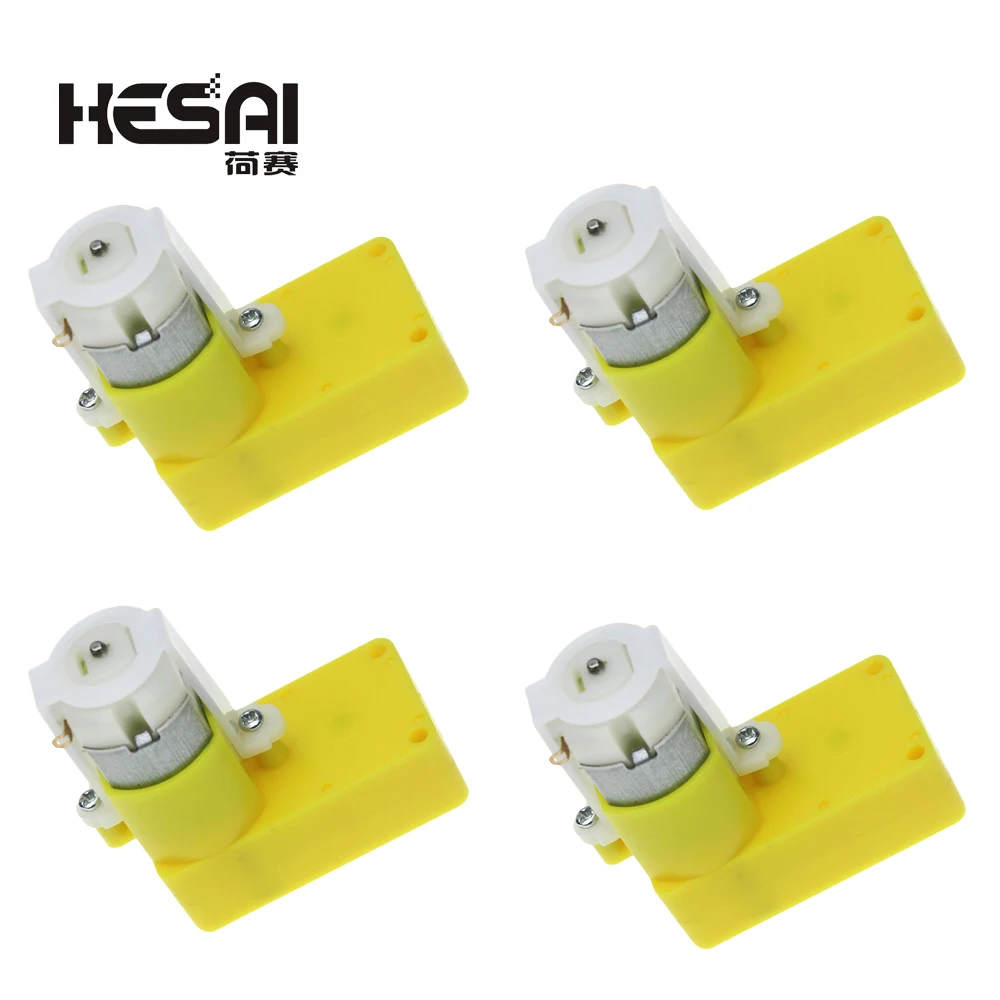 Фото One Piece TT Motor / Deceleration Motor / Gearbox / DC Geared Motor For Robot Car Toy 6V Bend Of Uniaxial Gear №1