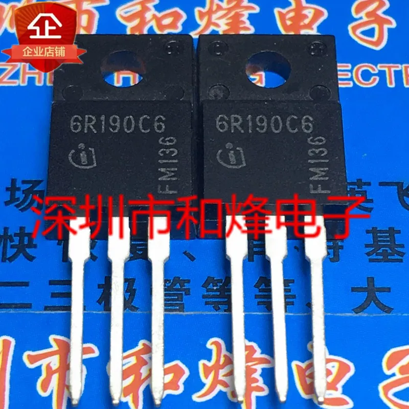 

5 pieces IPA60R190C6 6R190C6 TO-220F 650V 59A