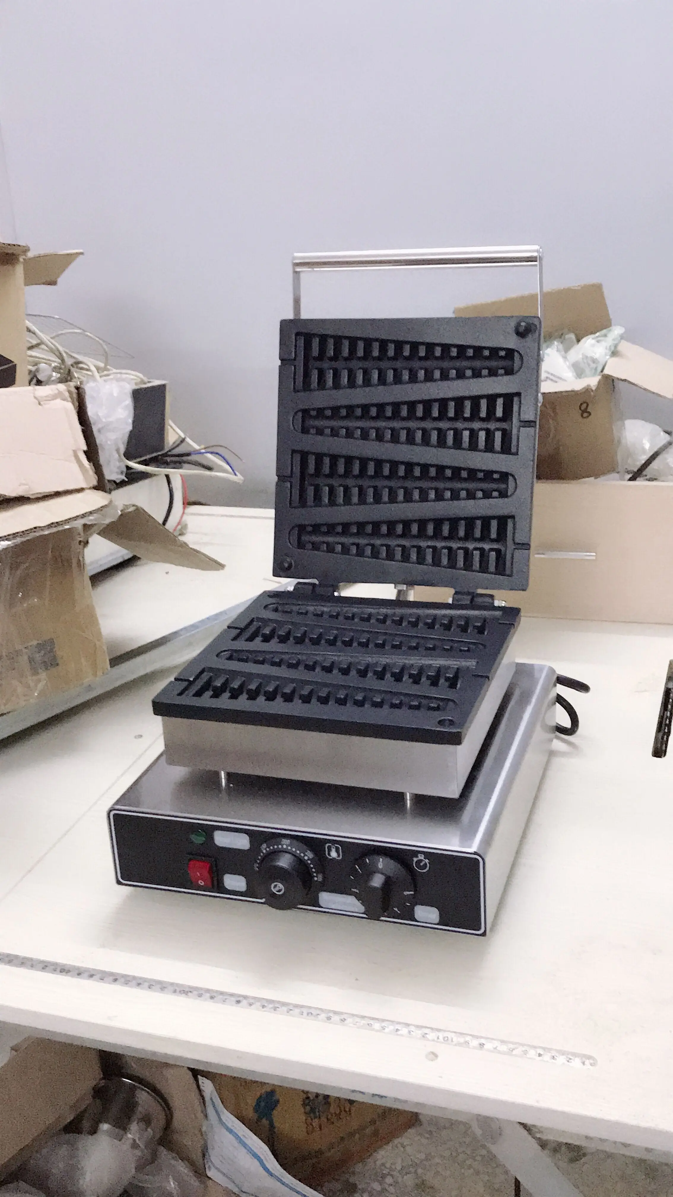 Электрическая вафельница на палочке 110 В или 220 В-240 4 шт. в форме сосны вафельные