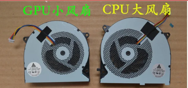 

pair New laptop cpu &Gpu cooling fan for ASUS G55 G55VW G75 G75VW G75VX G75V