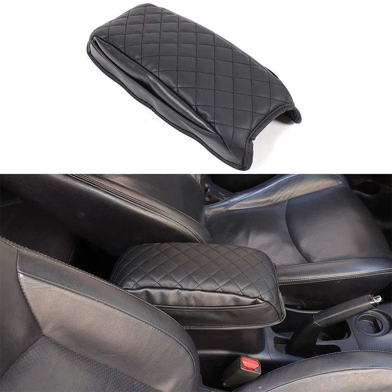 Фото Для Mitsubishi ASX RVR Outlander Sport 2011-2018 автомобильный подлокотник, защитная подушка с 2 сумками для хранения, аксессуары №1