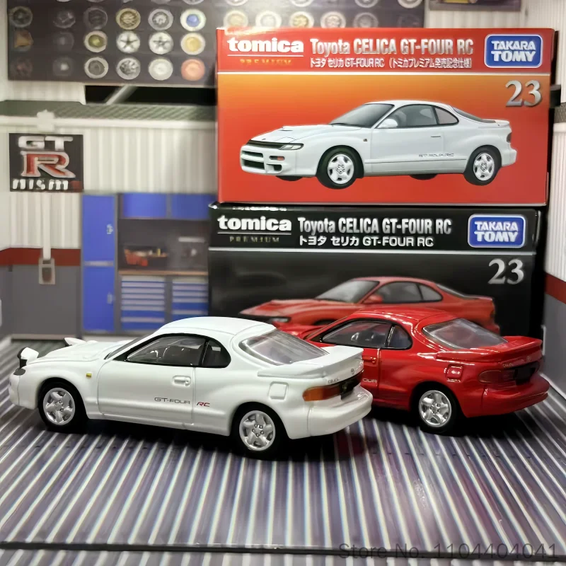 Фото В наличии: Оригинальная коллекционная модель автомобиля Takara Tomy Tomica Premium Series TP23 Toyota Celica GT-Four RC Transport Team из сплава №3