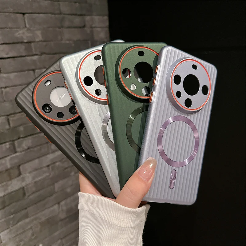 Оригинальный противоударный чехол для телефона с гофрированной металлической