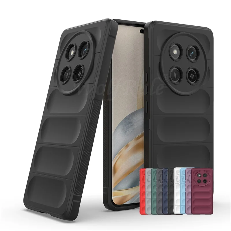 Чехол для Huawei Honor X9C чехол Capas противоударный многоцветный бампер телефона мягкий