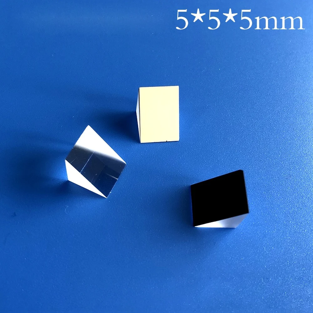 Оптический лазерный отражатель 5*5*5 мм призма прямоугольный внешний большая