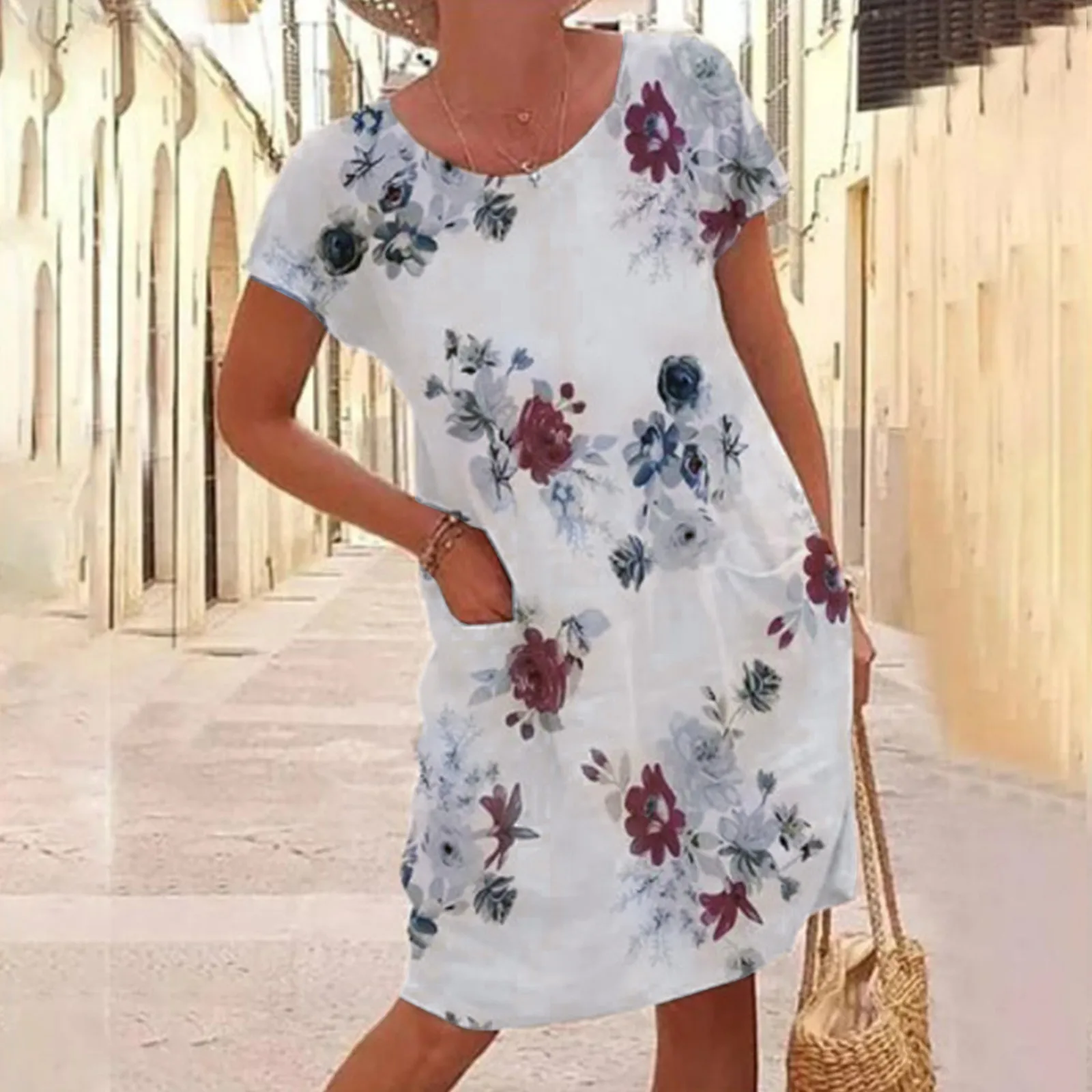 

Long Sleeve Shirt Dress Womens Casual Summer Tank Dress Short Sleeve Sexy Backless Ruffle Babydoll Dresses for Women Night