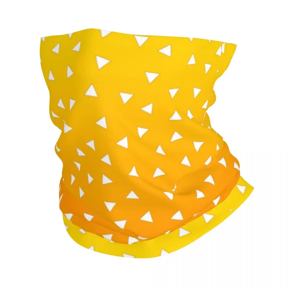 Zenitsu Demon Slayer узор бандана на шею гетры с принтом манга Япония Балаклавы волшебный