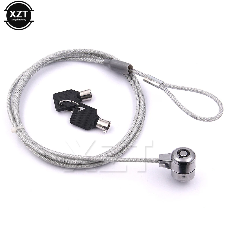 New Notebook Laptop Computer Lock Security Security China Cable Chain With Key Notebook PC Laptop Anti-theft lock