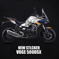 new product decals body decoration protection sticker motorcycle reflective decal for voge 500dsx