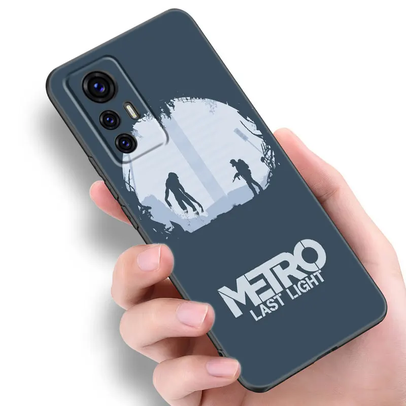 Черный силиконовый чехол для телефона Metro 2033 Xiaomi Mi 9 SE 8 10T 11 12 13 Lite 9T 11T 12S 12T 13T 14 Pro 5G NE