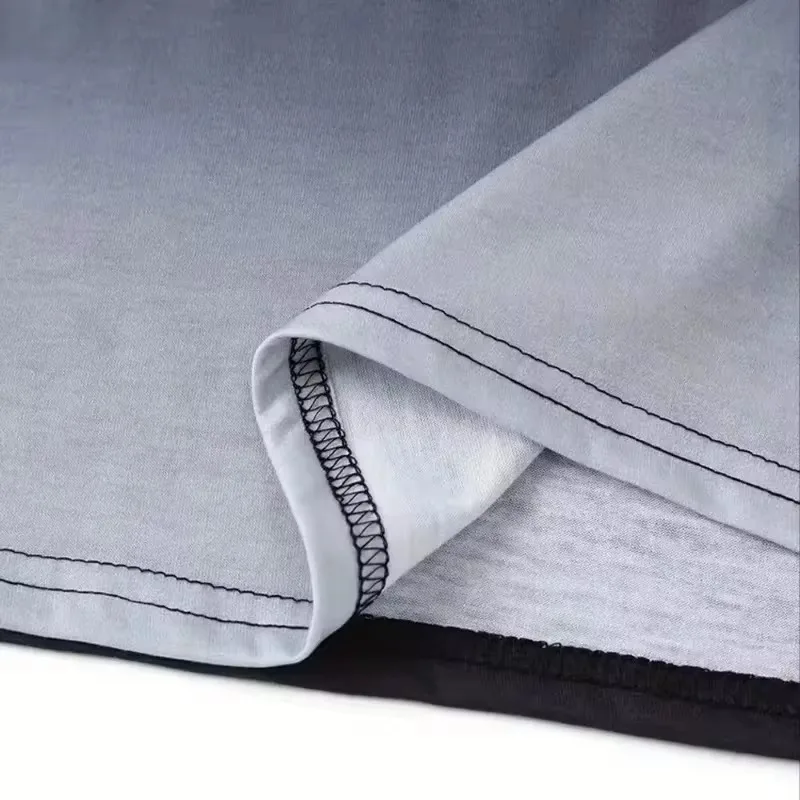 Футболка мужская быстросохнущая с 3D принтом модная уличная Свободная рубашка