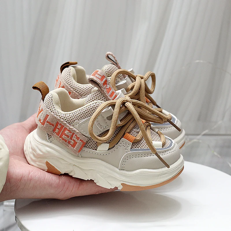 

CAPSELLA KIDS Sports Shoes for Boy Fashion Sneakers 1-6 Y Girls Breathable Outdoor Casual Shoes Children Sneakers Running Shoes