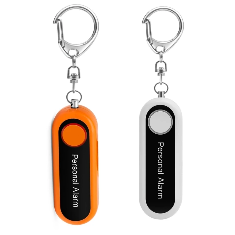 

Safe Personal Alarm Keychain 125DB Security Alarm Keychain with LED Light for Women Student Children Elderly Travel