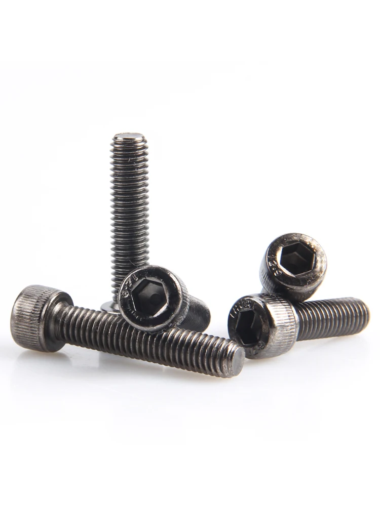 Шестигранный шестигранный болт M2 M2.5 M3 M4 M5 M6 DIN912 5/10 шт
