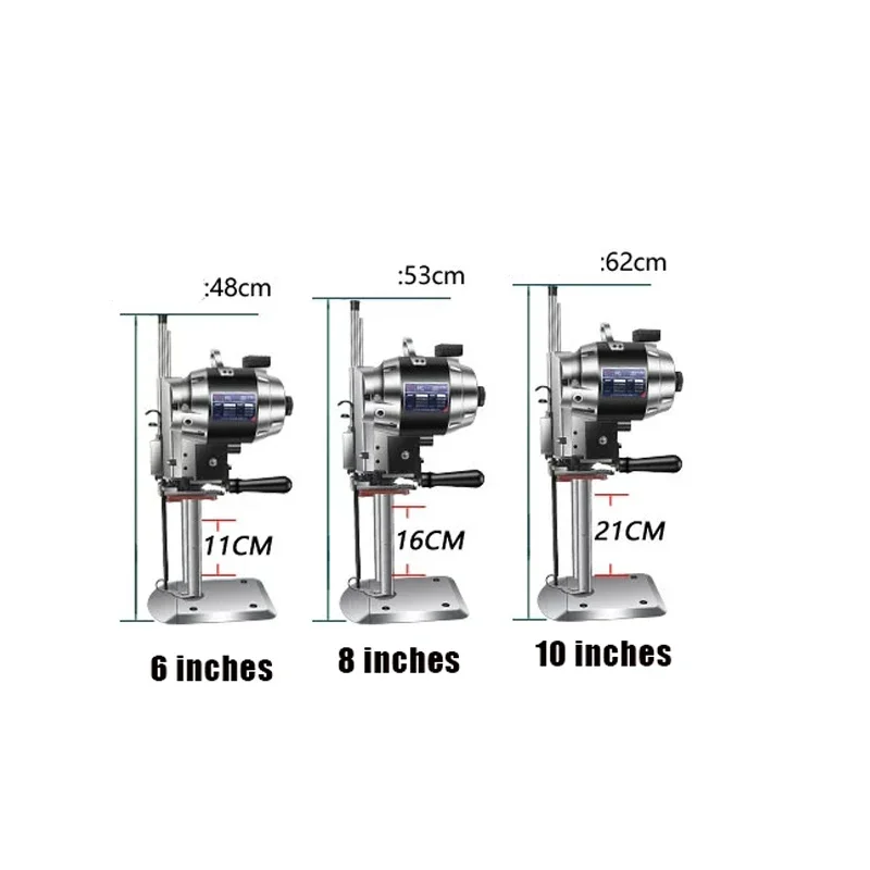 Вертикальный прямой нож электрический станок для резки ткани электрические