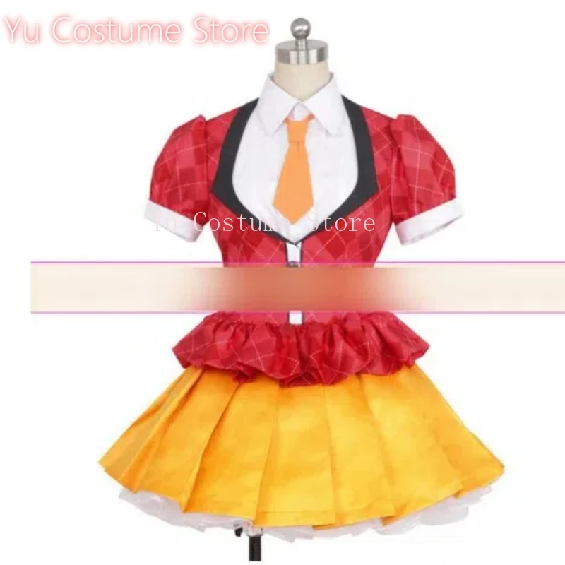 Zombie Land Saga Minamoto Sakura Nikaido Saki Mizuno Ai Konno Junko Косплей Костюм Cos Game Аниме Вечеринка