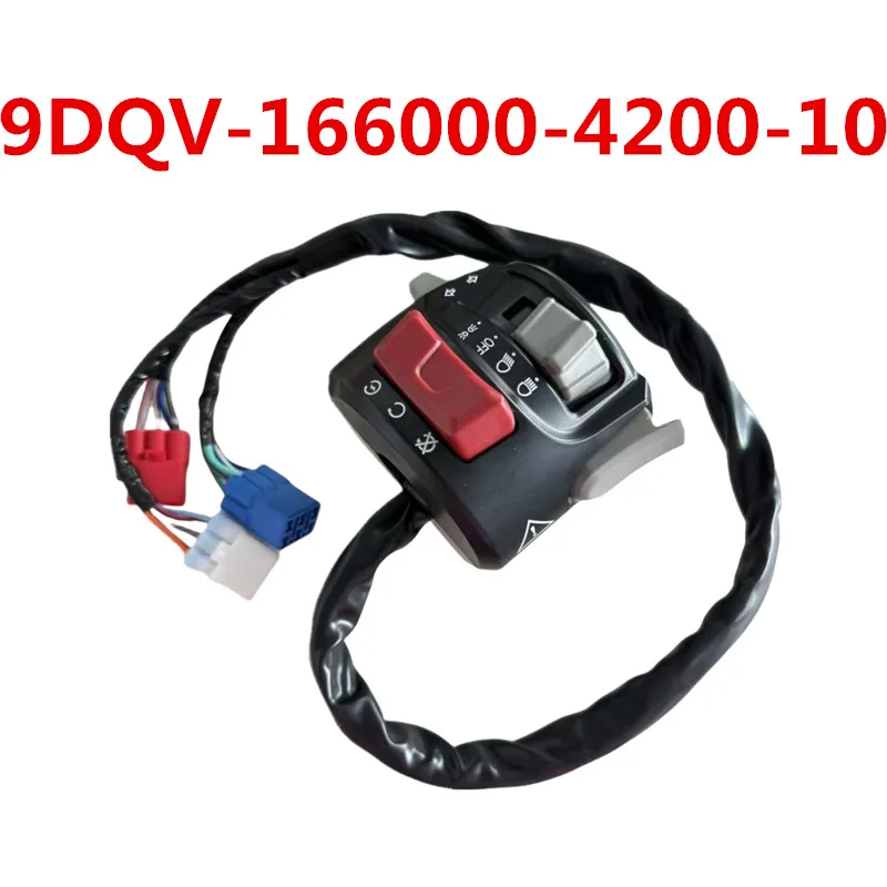 

Оригинальный переключатель левого руля в сборе 9DQV-166000-4200-10 для CFMOTO NEW 450 500CC ATV Cforce CF400L CF500 BASIC