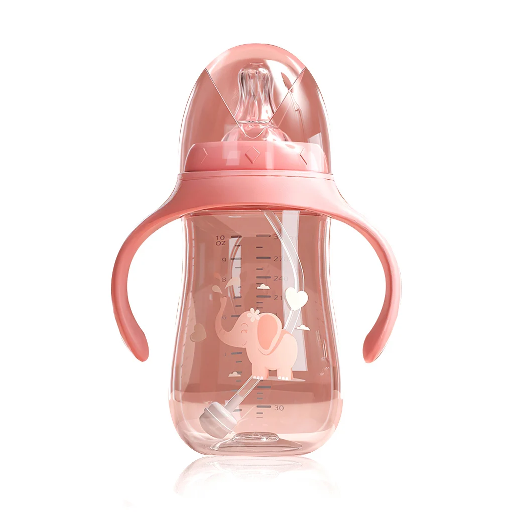 

Портативная бутылочка для детей ясельного возраста, само-кормление, герметичные чашки с широким горлышком, портативные Бутылочки для молок...