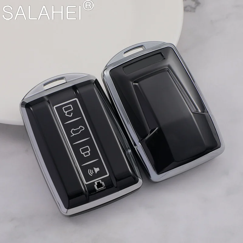 

Чехол для автомобильного ключа из ТПУ, полное покрытие, защитный держатель для Great Wall GWM WEY TANK 300 500 Tank300 Tank500, аксессуары для автостайлинга