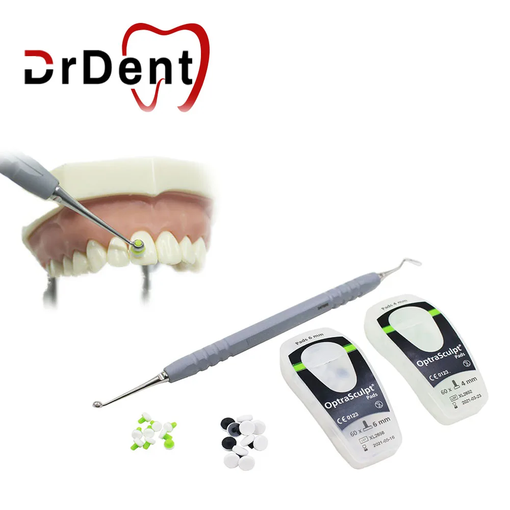 Optrasculpt Pad Dental Assortment Resin Kit Anterior Posterior Composite Resin kit Tool Foam Mode composite dental resin instrum