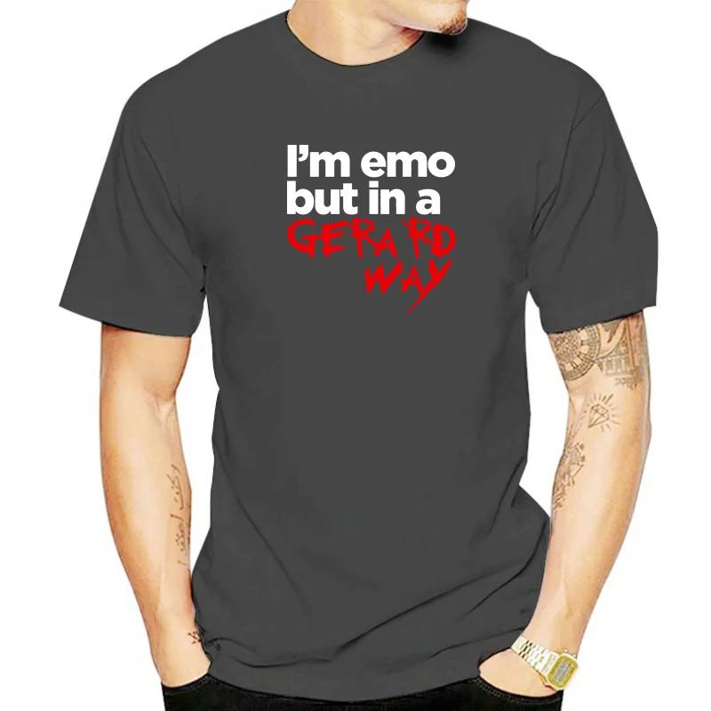 Men t shirt I'm Emo But In A Gerard Way Unisex Tshirt Present Mcr t-shirt tshirt women