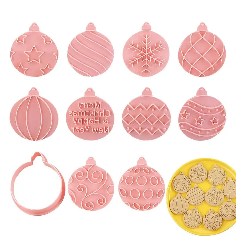 Резак для печенья рождественский штамп теста пластиковый 3D мультфильм