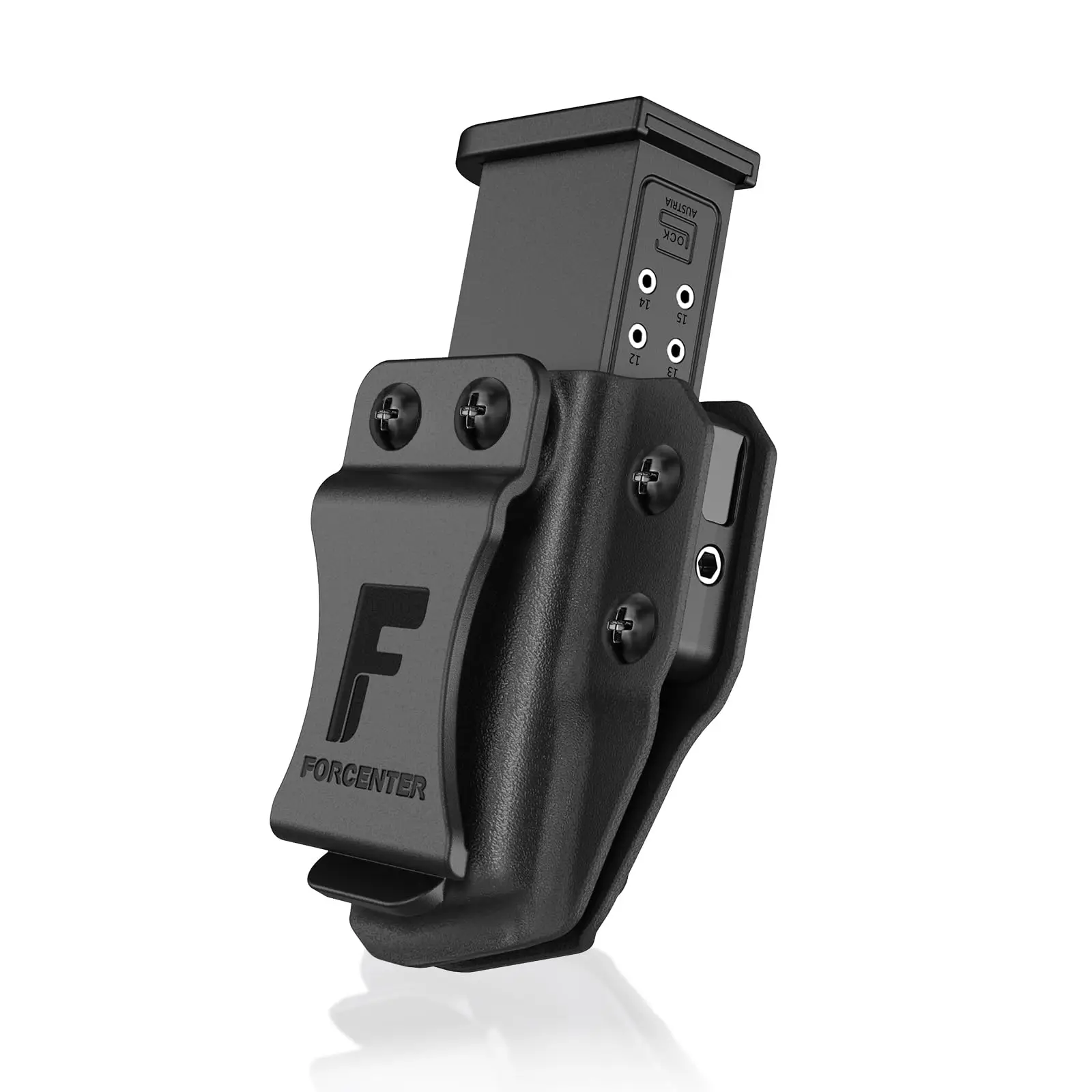 Фото Mag Carrier IWB/OWB Кобура для журналов Kydex Mag Кобура для 9 мм/.40/.45ACP Двойная одинарная кобура Ambidextrous Скрытая кобура №1