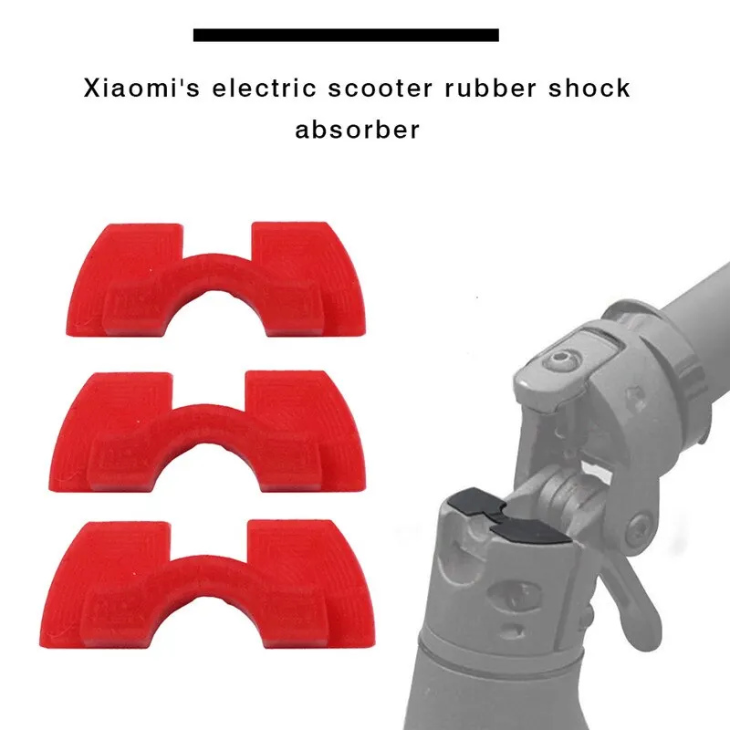 

3PCS Electric Scooter Rubber Damping Pad Front Fork Shakeproof Pad Modified Damping Cushions Accessories