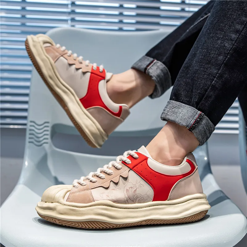 Men Running Shoes Casual Sneakers Shoes comfortable Sport shoes zapatillas masculino Printing Graffiti Tennis sneakers Shoes