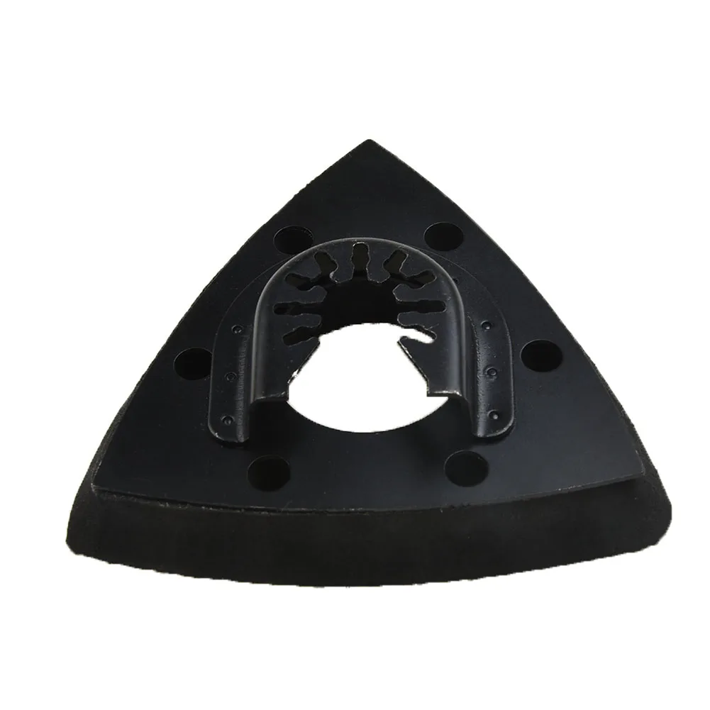 

Replacement Saw Blade Kits Triangular 93mm Flush Oscillating Pad SS+EVA Sanding Black Durable High Quality Hot