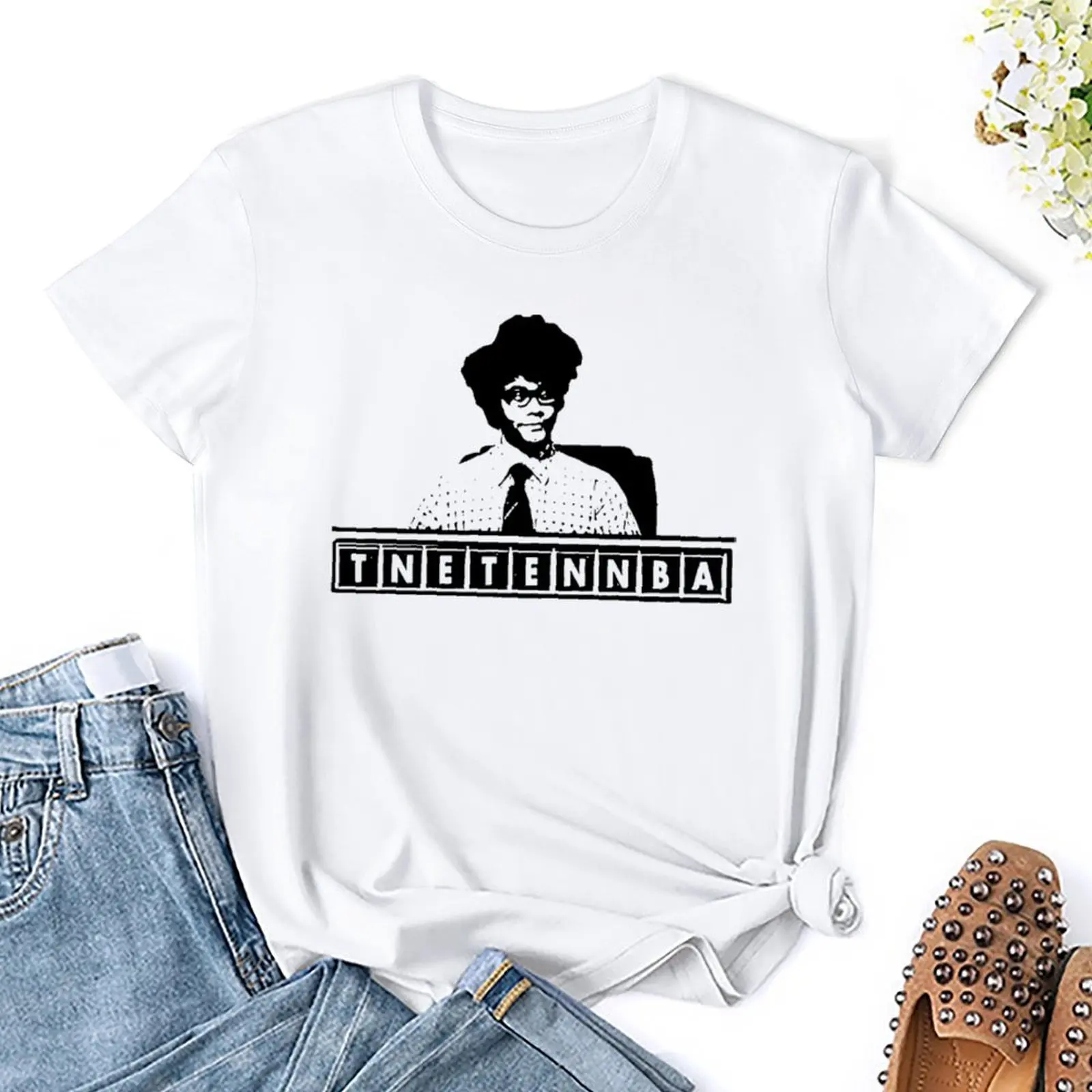 Футболка TNETENNBA с круглым вырезом классическая спортивная футболка милая для