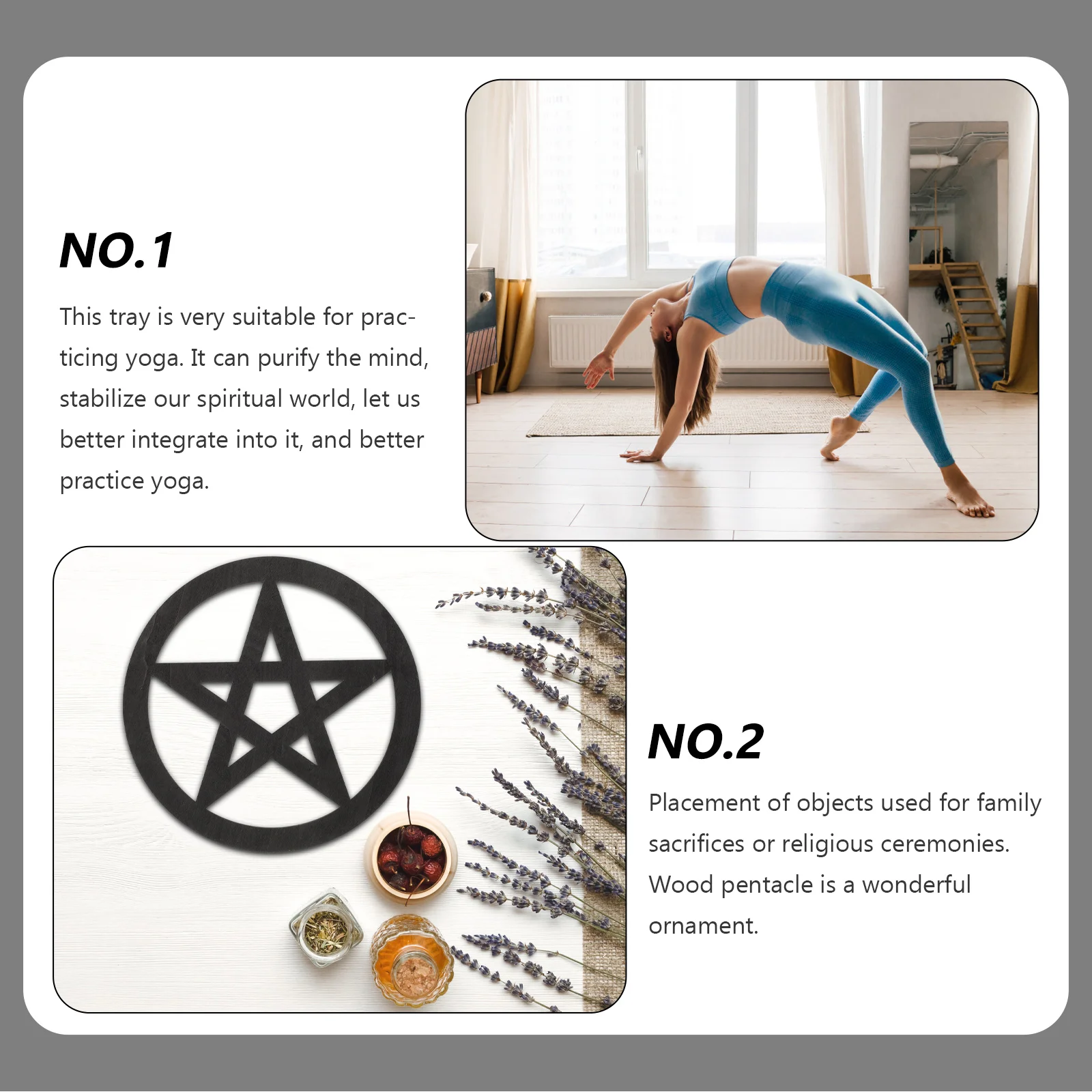 Керамика Пентаграмма Украшение Офис Плитка Знаки Ритуал Деревенский Дом