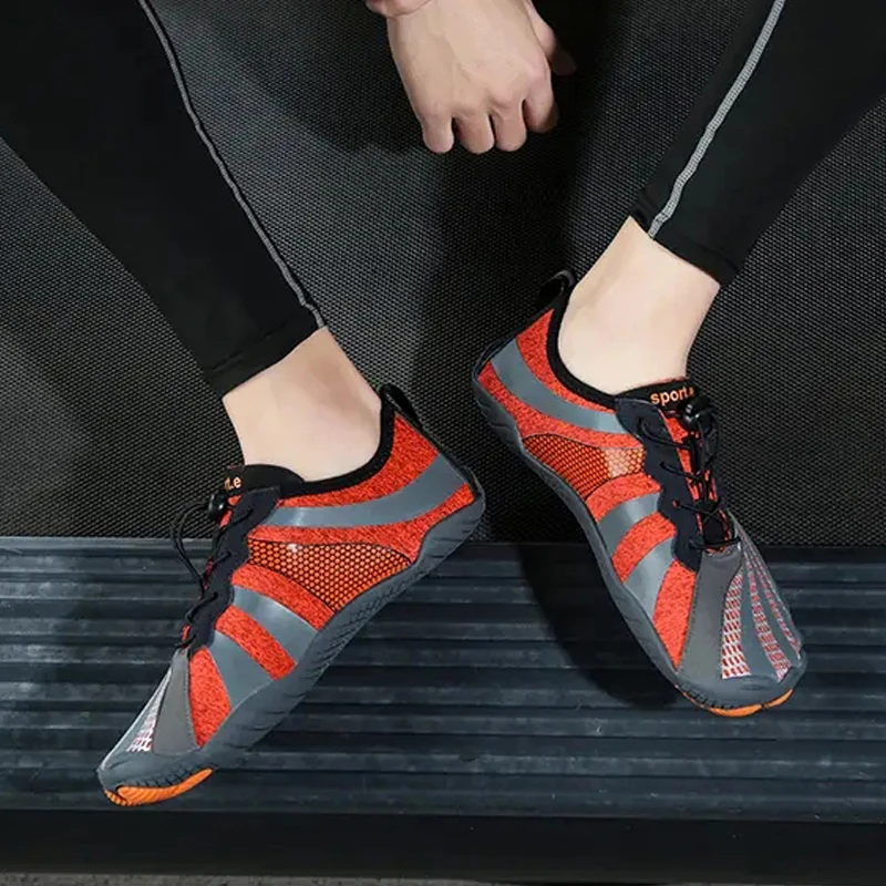 Men Women Fitness Shoes Quick Drying Non-slip Comfortable Comfortable Wading Shoes Lightweight Sneaker Size 35-47