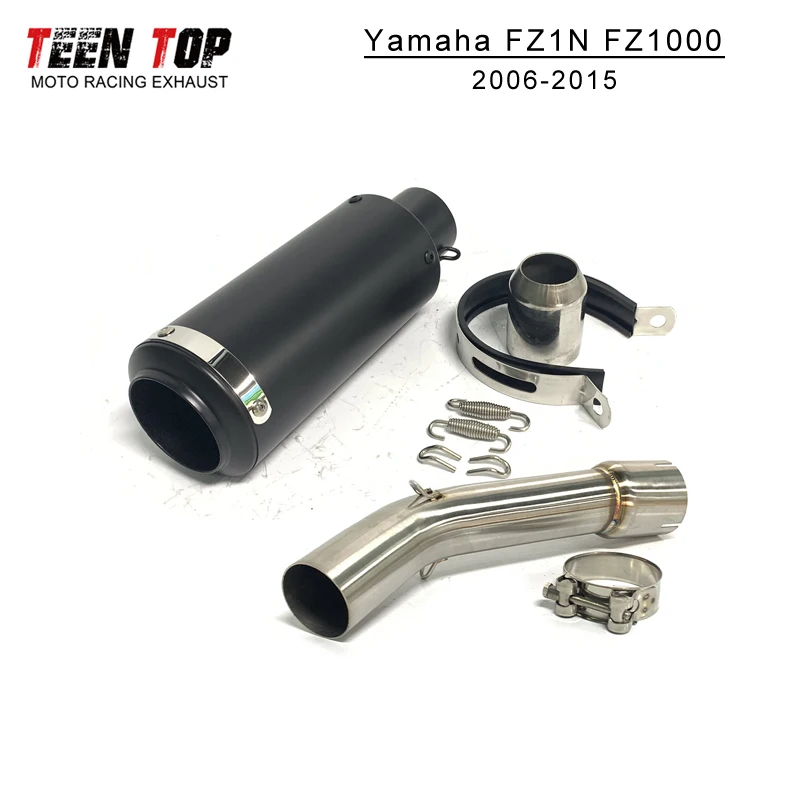 Выхлопная труба для мотоцикла Yamaha FZ1N FZ1000 2005-2016 51 мм SC выхлопной локоть выхлопная