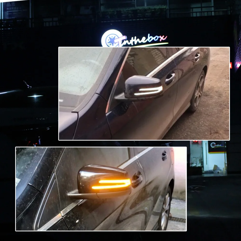 Светодиодные указатели поворота в боковых зеркалах с функцией Switchback (белый и динамический янтарный) для Mercedes-Benz W176 W204 W212 W221 W218 W246 C117 (art.: 3920dcf409f58) - 3920dcf409f58