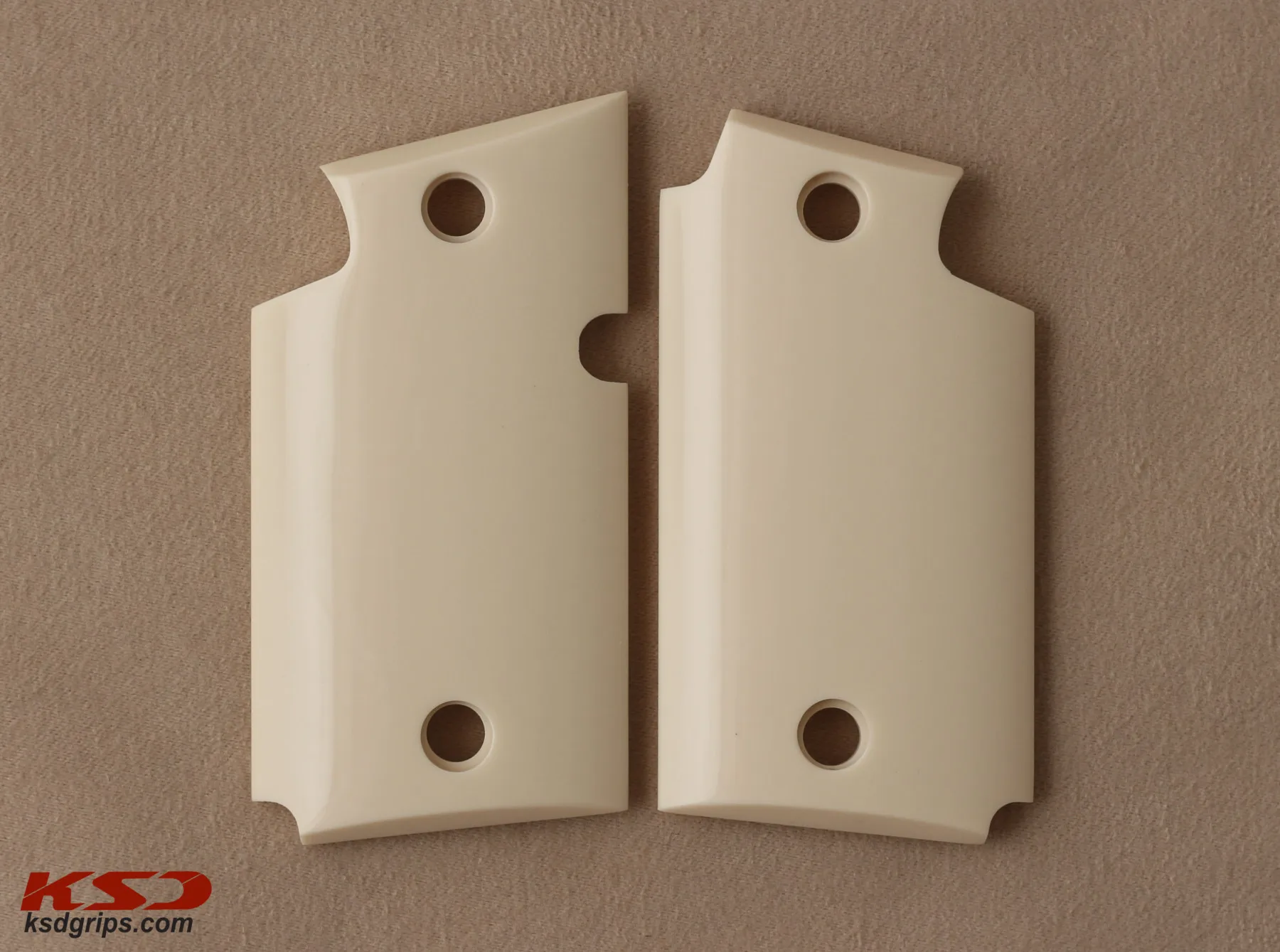 

Ksd Sig Sauer P938 Model Compatible Ivory Acrylic Grip for Replacement