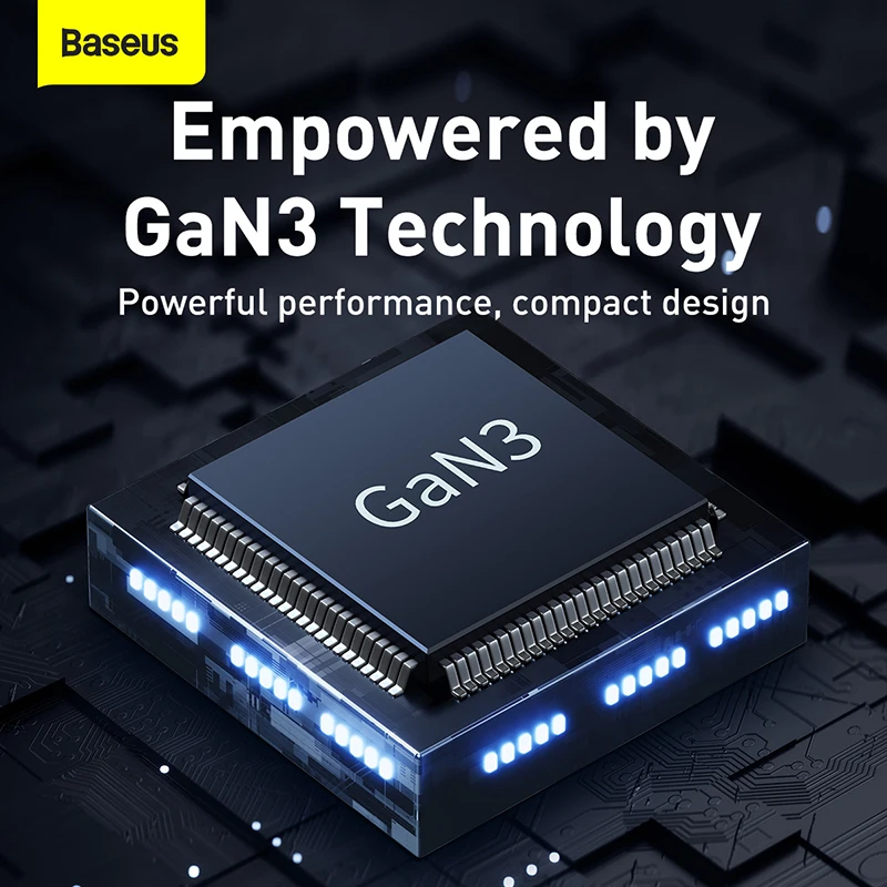 Kup Baseus GaN Power Bank Adapter US Pulg ładowarka 10000mAh 87W USB Type-c PD 3.0 SCP Do Laptopa Iphone 13 12 Pro Xiaomi Samsung