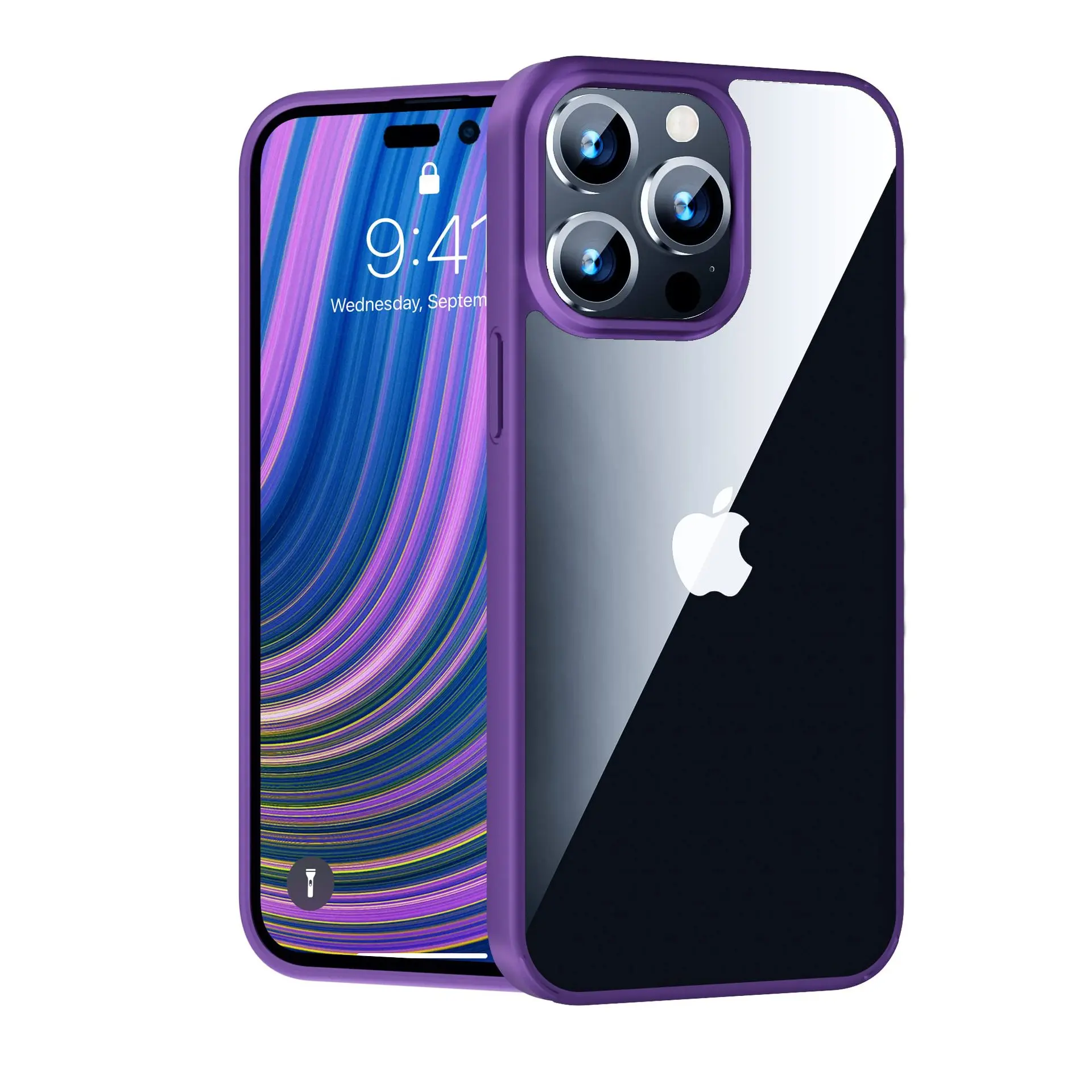 

For iphone 13 Case,Ultra Thin PC+TPU Soft Protective Phone Cover Clear Case For iphone 14 Case/Iphone 14 Pro/Iphone 13 Pro Case