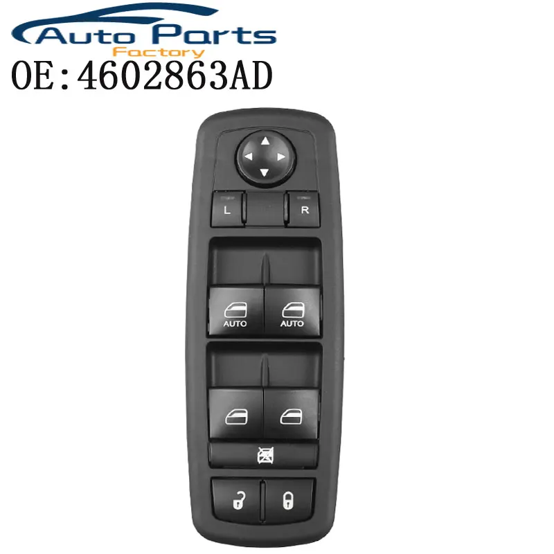 

4602863AD новая кнопка переключения стеклоподъемника автомобиля для Dodge Ram 1500 2500 3500 2009-2012 4602863AC 4602863AB